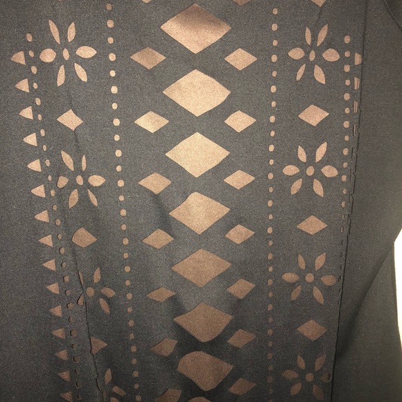 Host Pick🤩‼️Ronni Nicole Black Laser Cut Dress 👗 - Picture 3 of 8